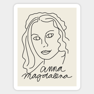 Anna Magdalena Bach Magnet